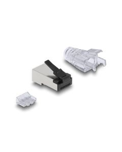 Delock Stecker RJ45, FTP, Cat.6 50 Stück, Transparent