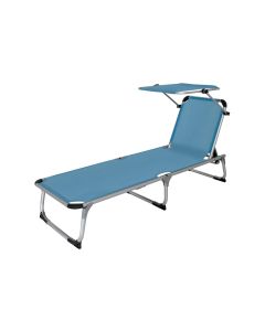 Eurotrail Liegestuhl Pebble Beach Blau