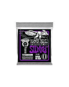 Ernie Ball Gitarrensaiten 3120 Slinky Coated Titanium – Power 11-48