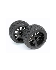 Absima Kompletträder Buggy / Truggy Onroad 1:10, 2 Stück