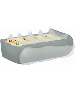 HAN Karteibox Croco A7, Grau