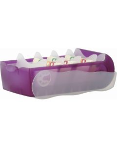 HAN Karteibox Croco A8, Violett