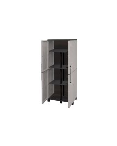 Art Plast Gartenschrank Family F70/PS, Hellgrau