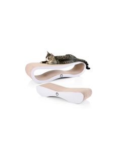 CanadianCat Kratzmöbel Set Orbit & Satellite Hellgrau