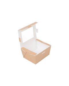 Garcia de Pou Menübox mit Sichtfenster, 780 ml, 50 Stück