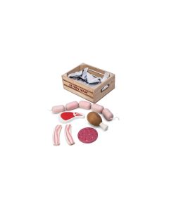LE TOY VAN Spiel-Lebensmittel Fleisch- & Wurstkiste