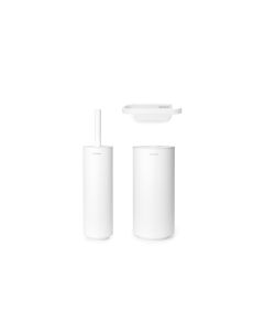 Brabantia Badezimmerzubehör Mindset 3teilig, Weiss