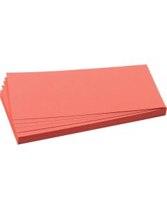Franken Moderationskarten 20.5 x 9.5 cm, Rot, 500 Stück