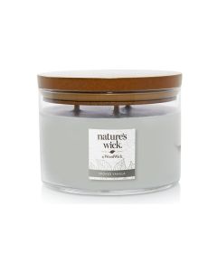 Woodwick Duftkerze Natures Wick Smoked Vanilla Large Tumbler