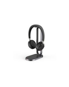 Yealink Headset BH72 UC Schwarz, USB-A, mit Ladestation