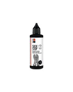 Marabu Textilfarbe Antirutsch Sock Stop 90 ml, Schwarz