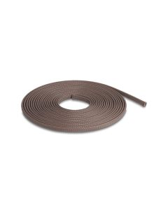 Delock Geflechtschlauch nagerfest, 5 m x 6 mm Braun