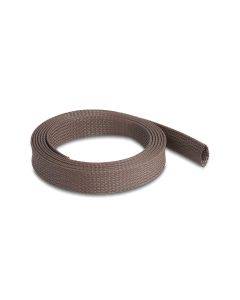 Delock Geflechtschlauch nagerfest, 2 m x 25 mm Braun