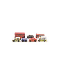 LE TOY VAN Spielzeugfahrzeug London Car Set
