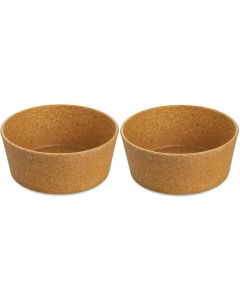 Koziol Schale Connect 12.3 cm, 2 Stück, Beige/Hellbraun