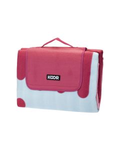 KOOR Picknickdecke Gelato-Pink 200 x 200 cm