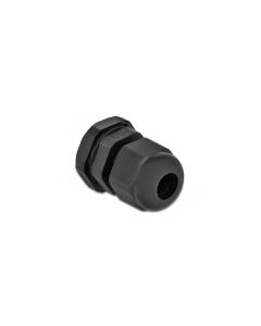 Delock Kabelverschraubung PG9, 19 mm 10 Stück, Schwarz