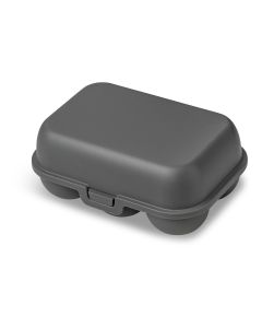 Koziol Eierbox To Go mini 17 cm x 11.8 cm, Grau