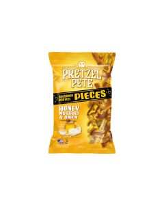 Pretzel Pete Bretzel Pieces Honey, Mustard & Onion 160 g