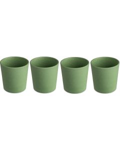 Koziol Trinkbecher Connect S 190 ml, 4 Stück, Grün