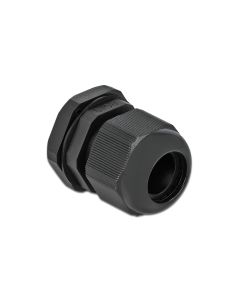 Delock Kabelverschraubung PG19, 28 mm 10 Stück, Schwarz
