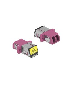 Delock LWL-Kupplung 1 Stück Multimode LC – LC, OM4, Duplex