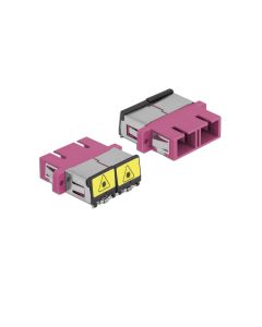 Delock LWL-Kupplung 1 Stück Multimode SC – SC, OM4, Duplex