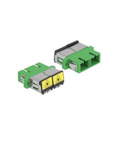 Delock LWL-Kupplung 1 Stück Singlemode SC – SC, OS2, Duplex