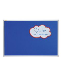 Franken Pinnwand X-tra!Line 45 cm x 60 cm, Blau