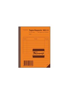 Favorit Durchschreibeblock 111 x 144 mm Tages-Rapporte