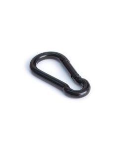 Meister Karabinerhaken Blackline Ø 6 x 60 mm, Stahl verzinkt