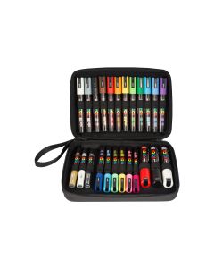 Uni Permanent-Marker Uni POSCA 24er Etui assortiert