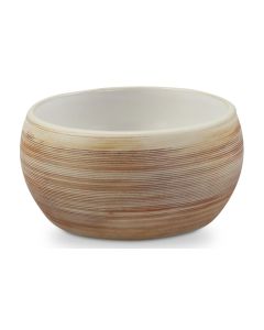 Wolters Keramiknapf Diner Stone, S, Braun