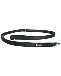 petlando Hundeleine Mesh, 3 m, Schwarz