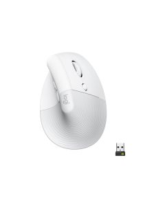 Logitech Ergonomische Maus Lift Off-white