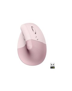 Logitech Ergonomische Maus Lift Rose