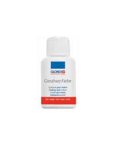 Glorex Farbpigmente Giessharz Farbe 20 ml, Rot