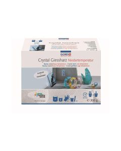 Glorex Giessharz  Crystal Niedertemperatur 300g