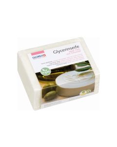 Glorex Glycerinseife Öko mit Olivenöl 500 g, Opak