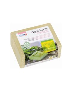 Glorex Glycerinseife Öko mit Olivenöl 500 g, Transparent