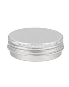 Glorex Kosmetik Dose Alu-Schraubdeckeldose 10 ml, 2 Stück