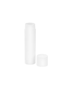 Glorex Kosmetik Dose Lippenstift Hülse 6 ml 3 Stück, Weiss