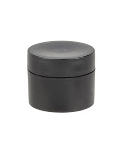 Glorex Kosmetik Dose doppelwandig 15 ml, Schwarz