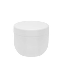 Glorex Kosmetik Dose einwandig 100 ml, Weiss