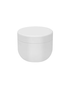 Glorex Kosmetik Dose einwandig 30 ml, Weiss