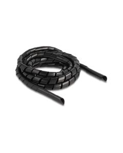 Delock Spiroschlauch flexibel 2 m x 14 mm Schwarz