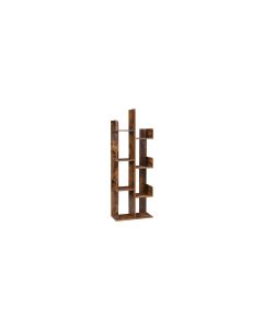 VASAGLE Regal im Baumform 50 x 140 cm, Braun