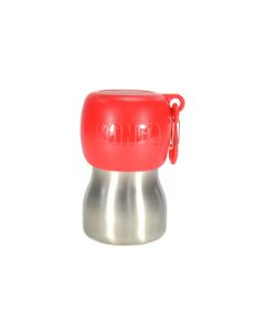 Kong H2O Wasserflasche Rot, 280 ml