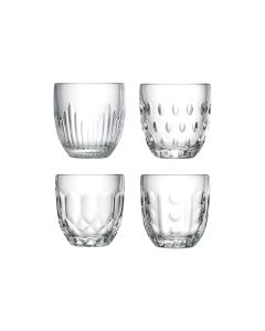 La Rochère Trinkbecher Troquet 250 ml, 4 Stück, Transparent
