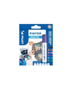 Pilot Permanent-Marker Pintor Creative Medium, 6-er Set